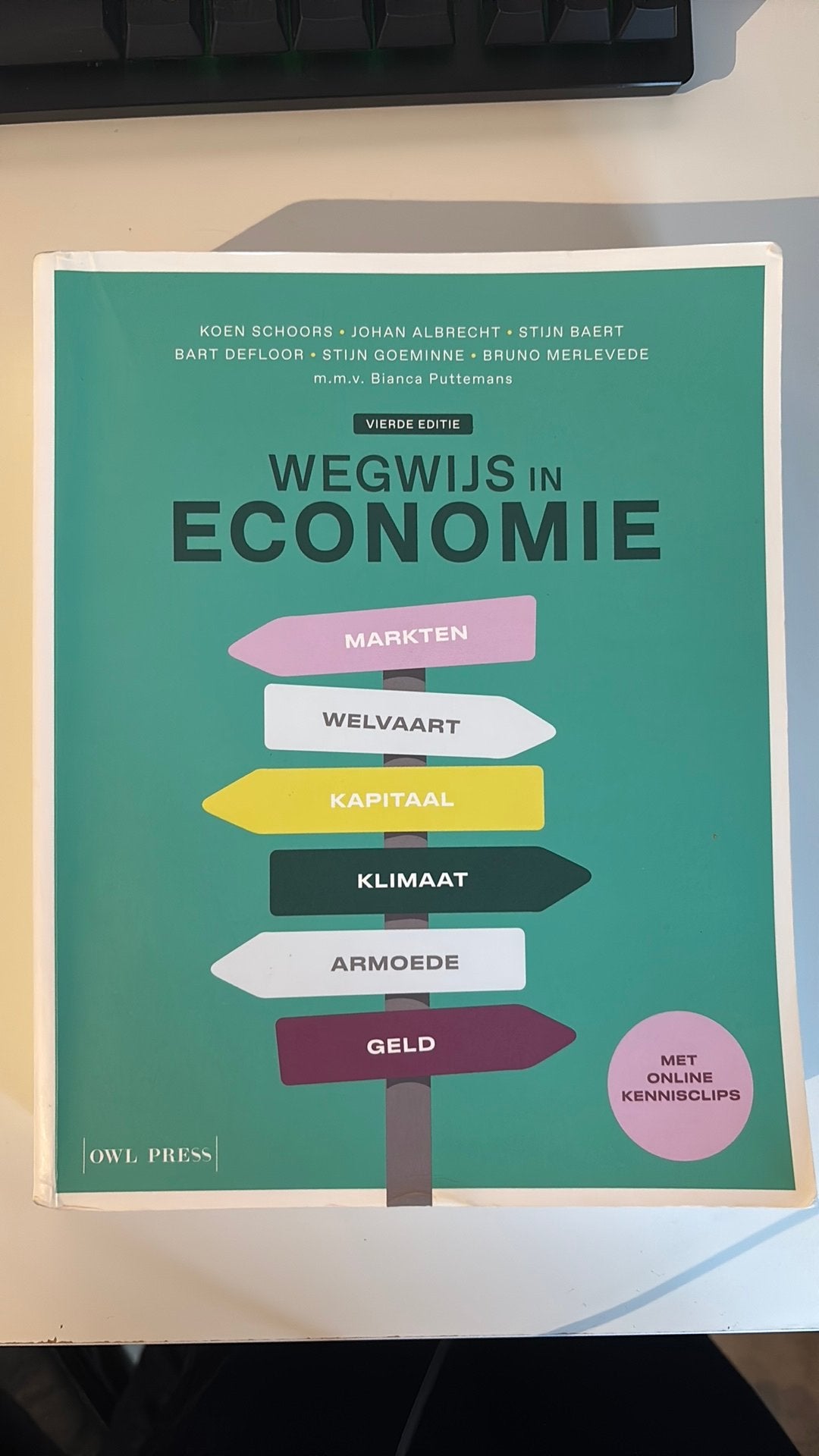 Wegwijs in Economie, Boeken, Verzenden, Zo goed als nieuw