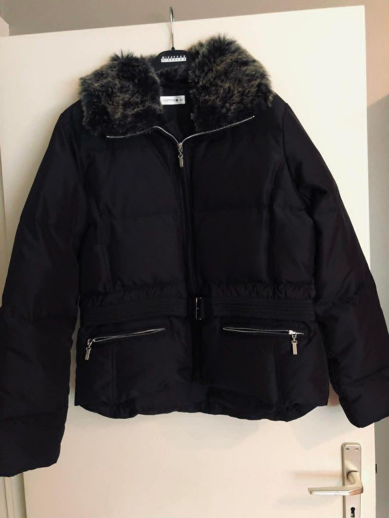 Winterjas Comma maat 42 nooit gedragen, Ophalen, Zwart, Maat 42/44 (L), Nieuw