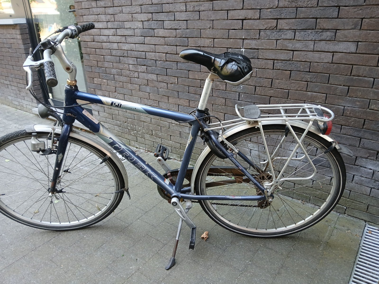 herenfiets TREK, Enlèvement