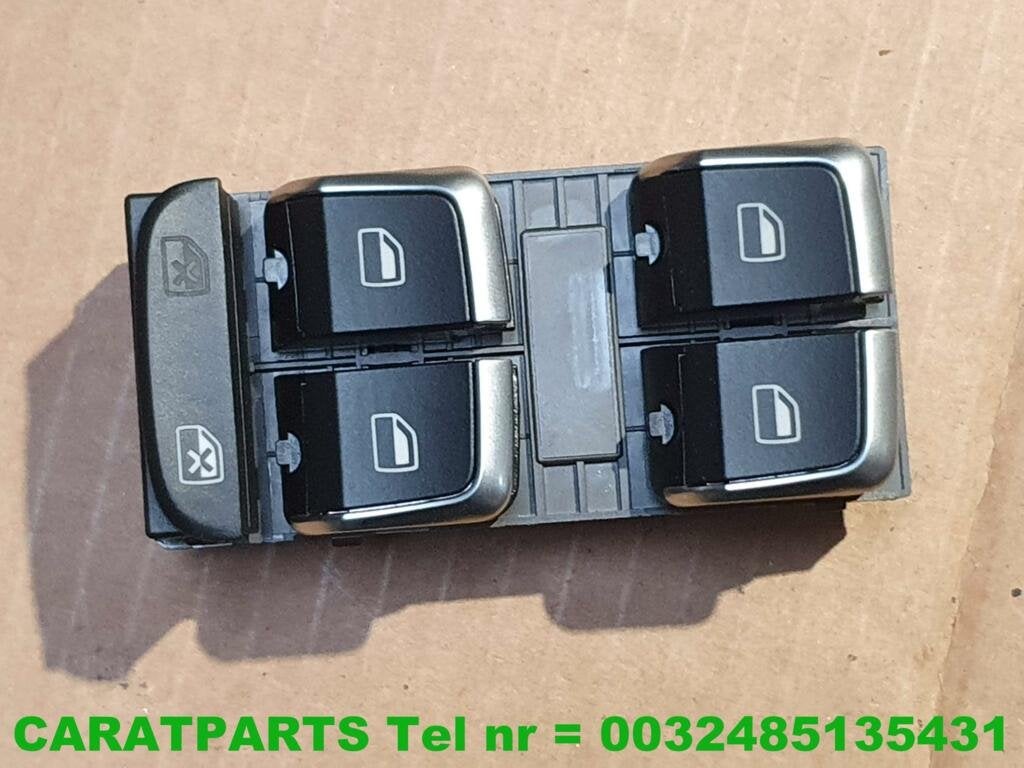 8K0959851F A5 raam schakelaar ruit a4 q5 rs4 rs5 s5 s4, Gebruikt, AUDI AG, Auto-Union-Strasse 1
85045  Ingolstadt, DE, Audi