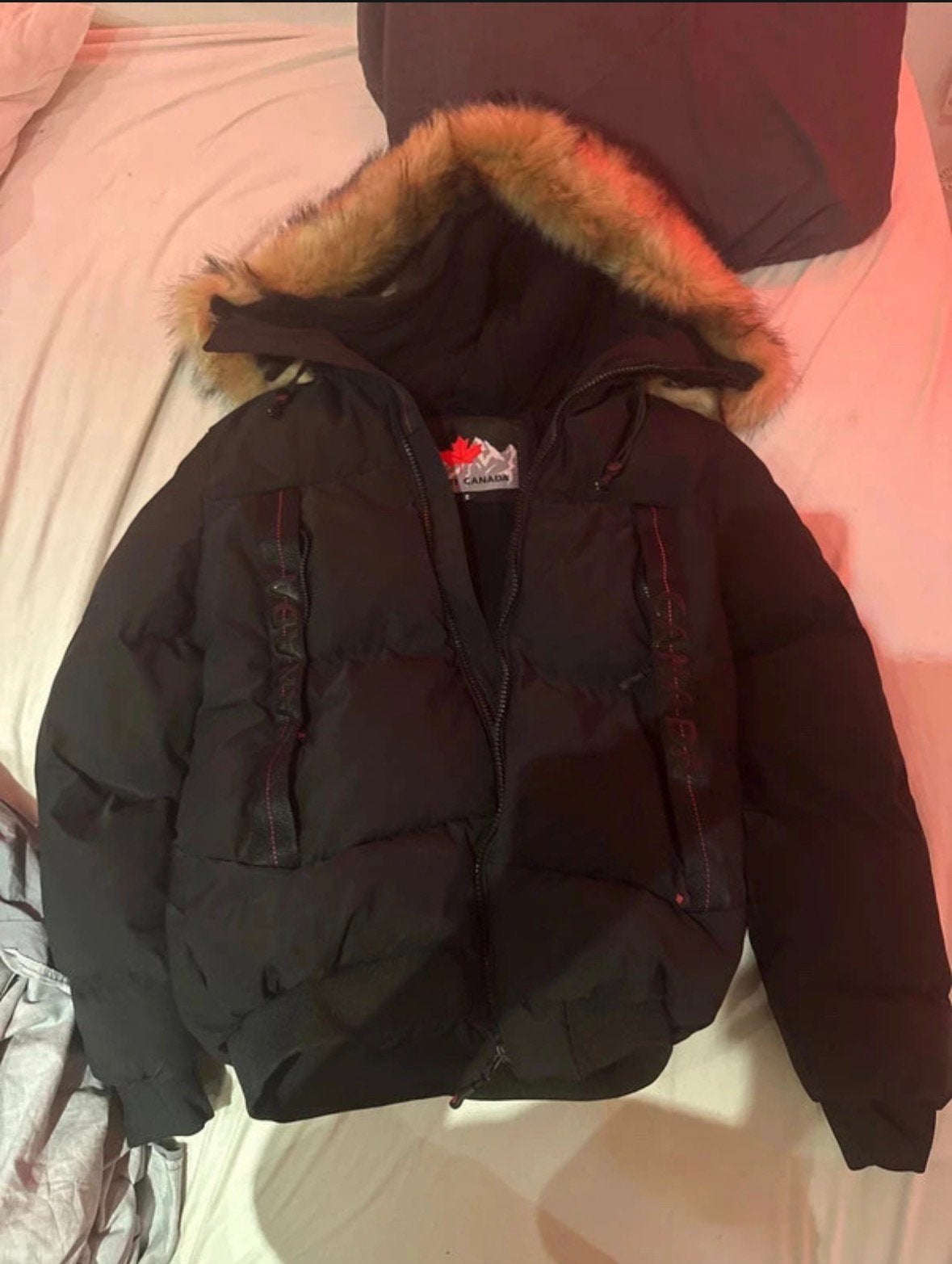 Veste Zavetti Canada - taille S, Enlèvement ou Envoi, Comme neuf, Taille 46 (S) ou plus petite, Noir