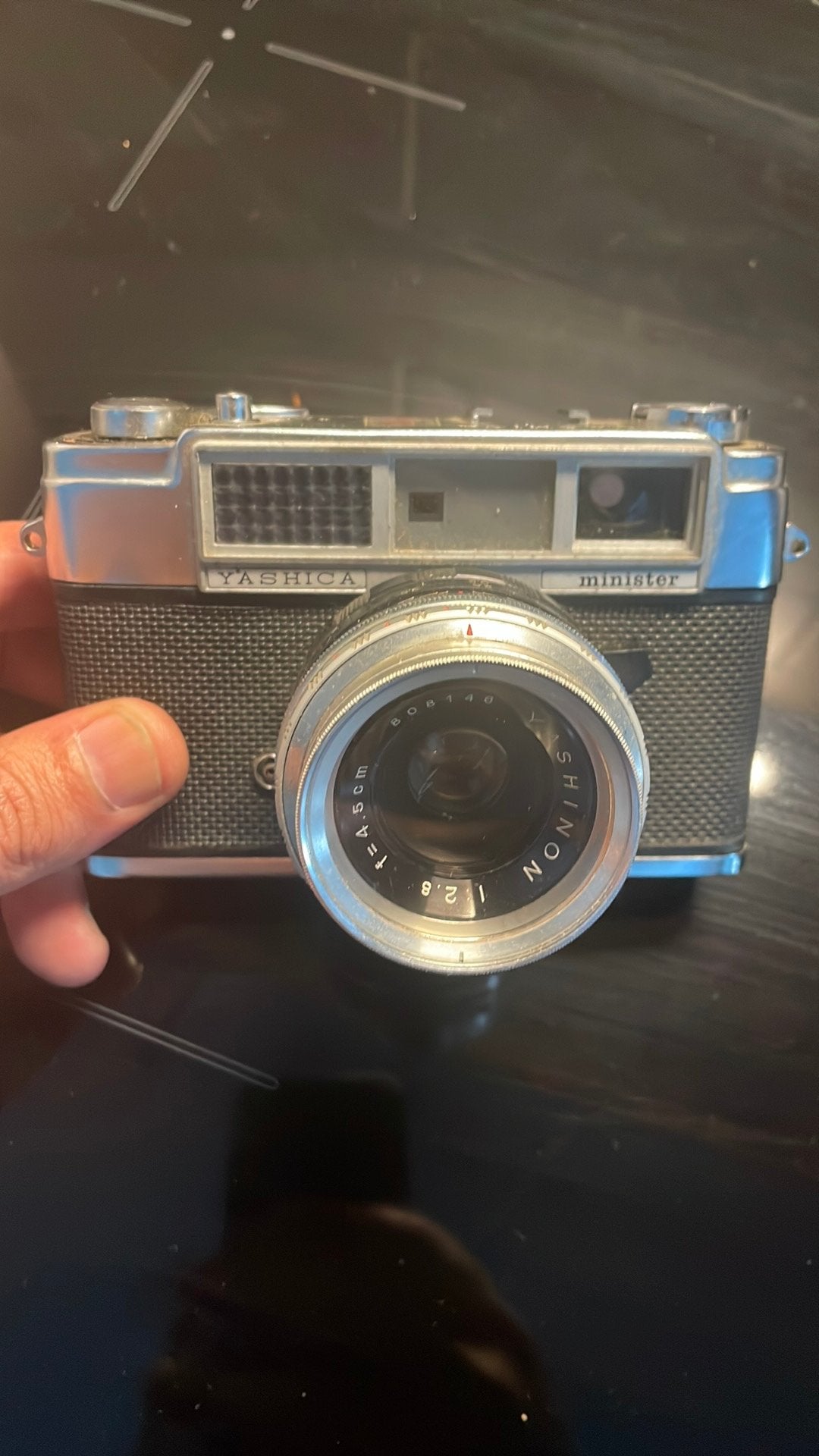 Yashica minister 2, Ophalen, Zo goed als nieuw