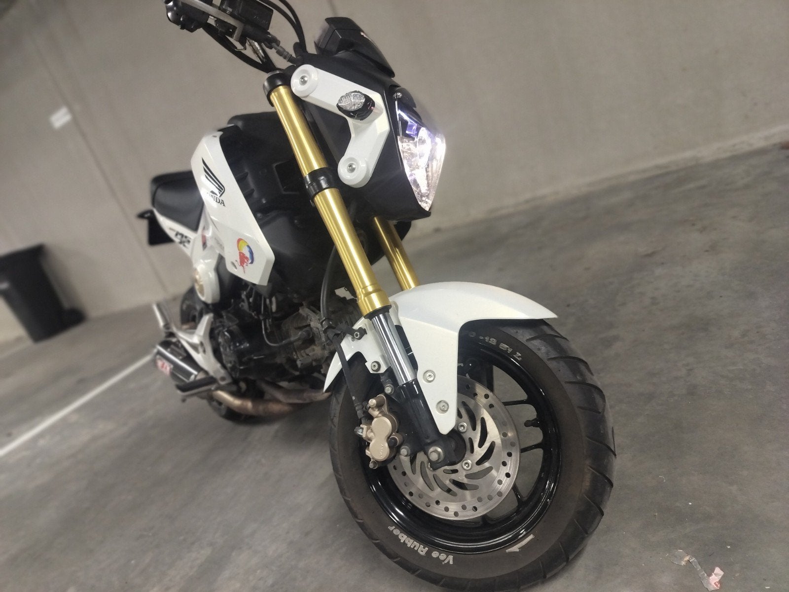 Sterke Honda MSX 125cc, Sportuitlaat, Gebruikt, 11 kW of minder, Handgeschakeld