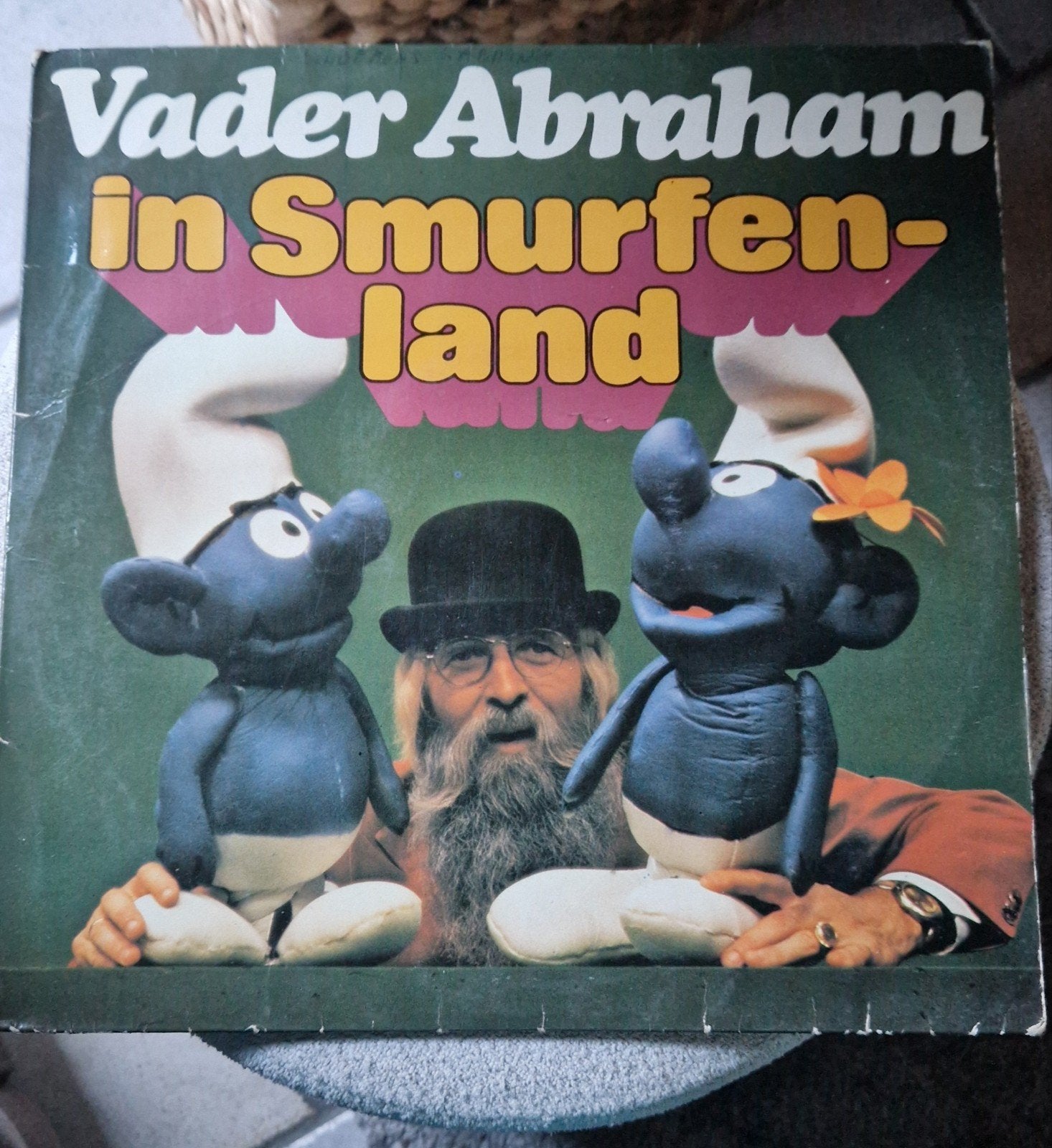 Langspeelplaat Vader Abraham in smurfenland, Enlèvement ou Envoi, CD ou Disque