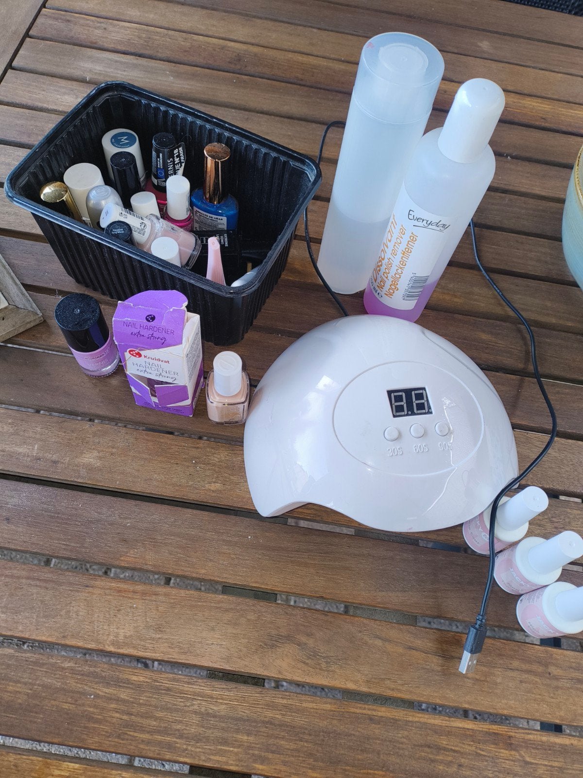 manicure, Enlèvement