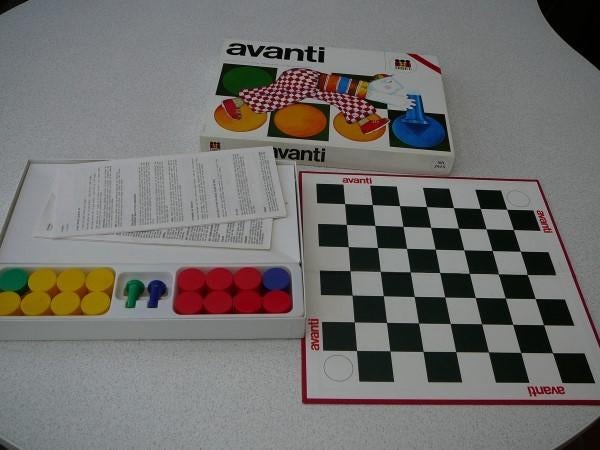 Spelletjesdoos Dammen, Een of twee spelers, Ophalen, Gebruikt