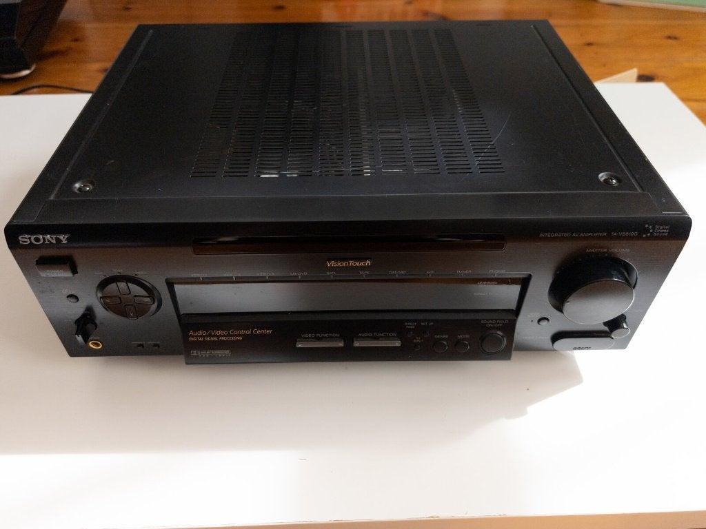 Sony TA-VE810G AV-versterker 5.1 met phono-ingang, Ophalen, 120 watt of meer, Sony