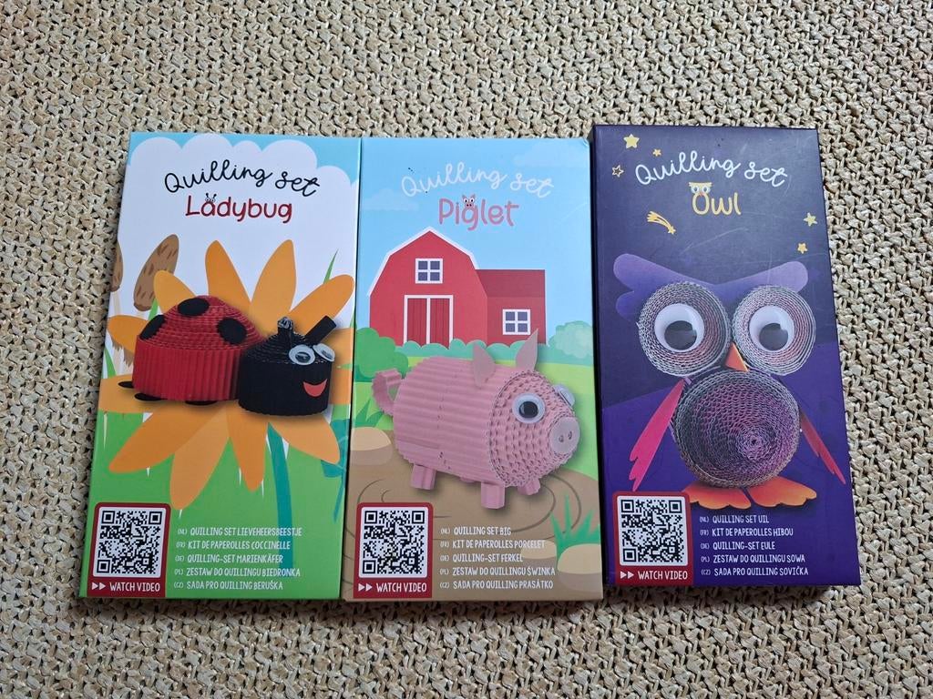 Quilling set, Hobby en Vrije tijd, Dieren, Nieuw, Meerkleurig, Ophalen of Verzenden