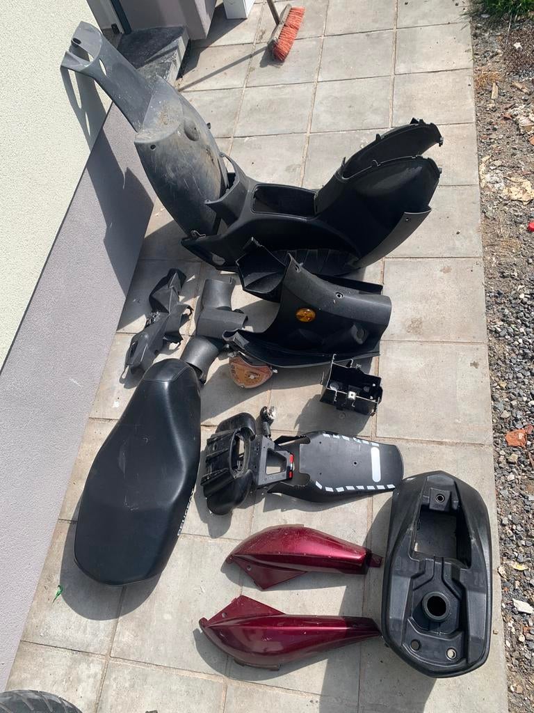 Lot carénage peugeot ludix, Ophalen, Tweetakt, Gebruikt, Klasse A (25 km/u)