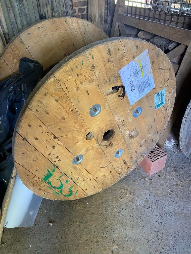 Houten haspel, Ophalen