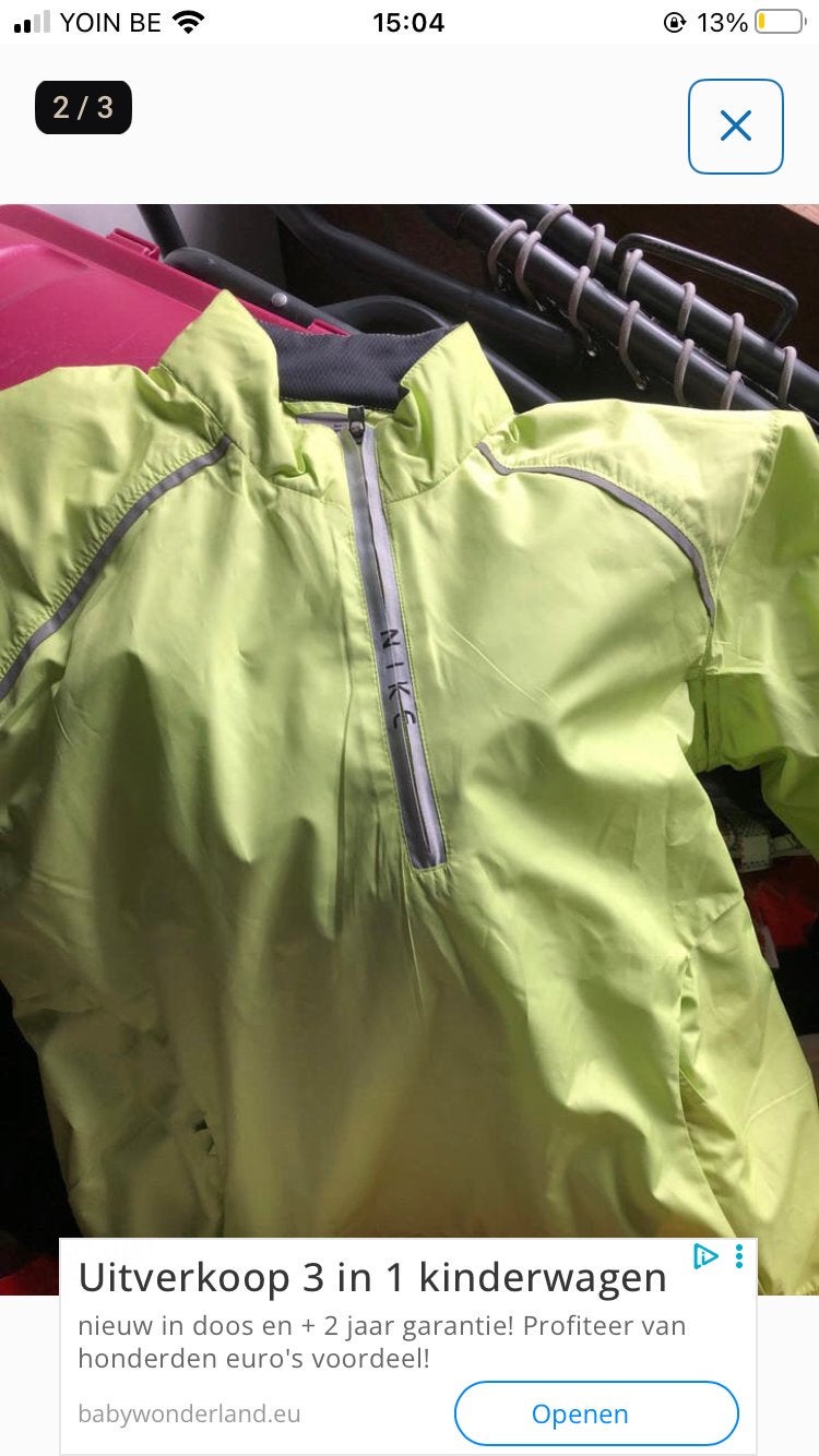 Veste de jogging Nike pour femme taille M comme neuve, Caravanes & Camping, Enlèvement ou Envoi, Comme neuf, Dames