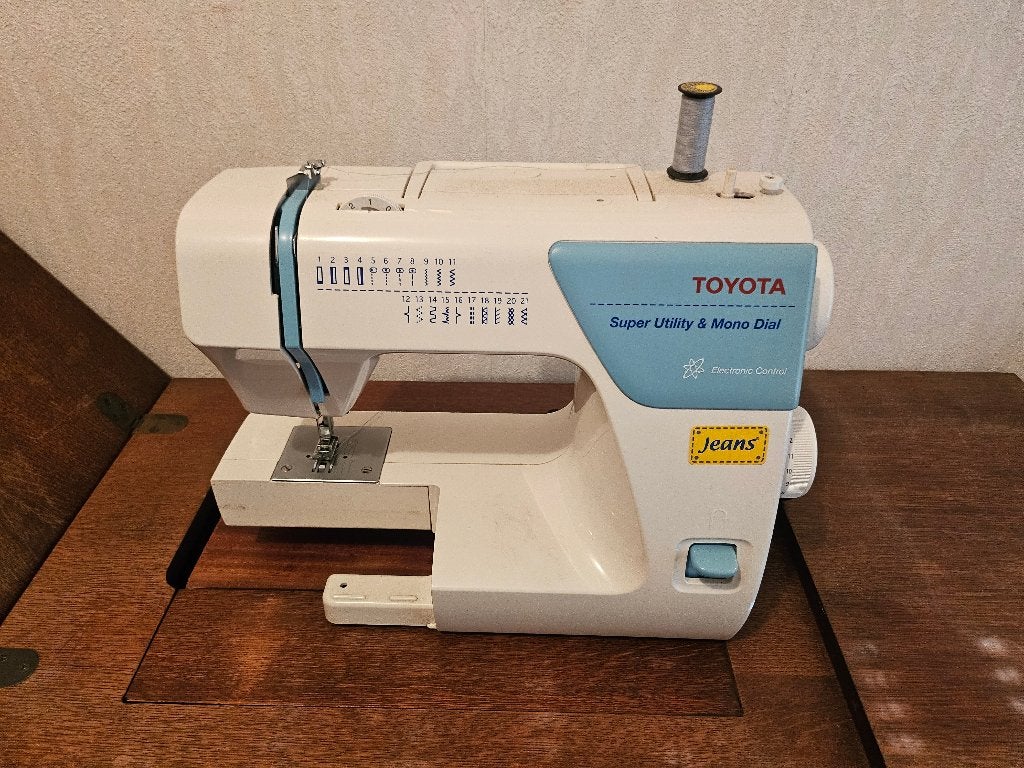 Machine à coudre TOYOTA, Enlèvement