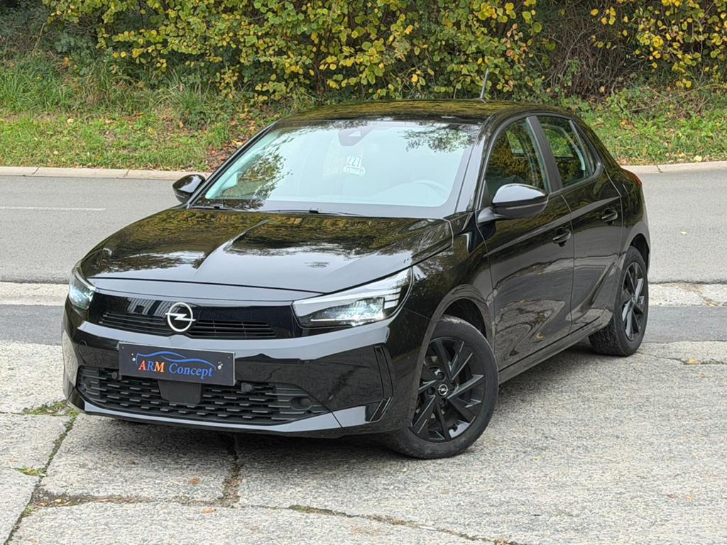 Opel Corsa F 1.2 Essence 12/2023 Garantie 12 Mois *50000km*, Auto's, Bluetooth, Euro 6, Zwart, Bedrijf