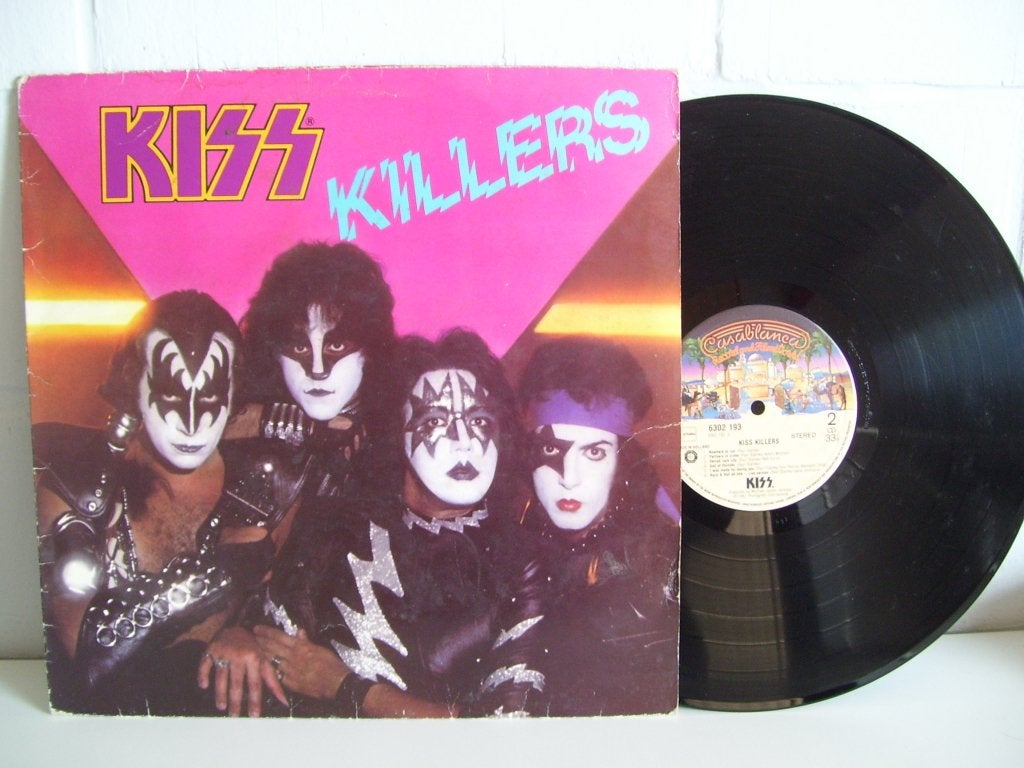 KISS  killers, Cd's en Dvd's, Vinyl | Hardrock en Metal, LP, Gebruikt, Verzenden, Hardrock