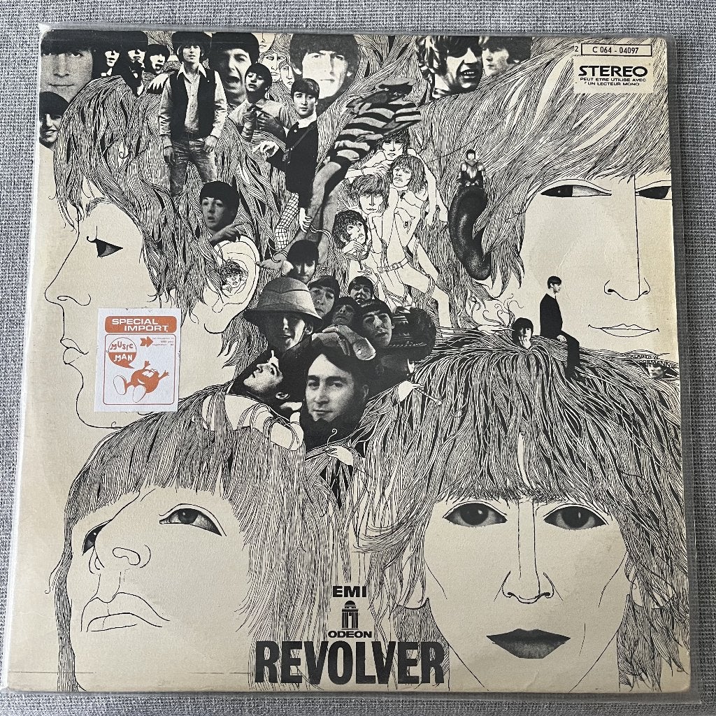 LP - THE BEATLES - REVOLVER, Cd's en Dvd's, Ophalen of Verzenden, 1970 - 1979, Gebruikt, 12 inch