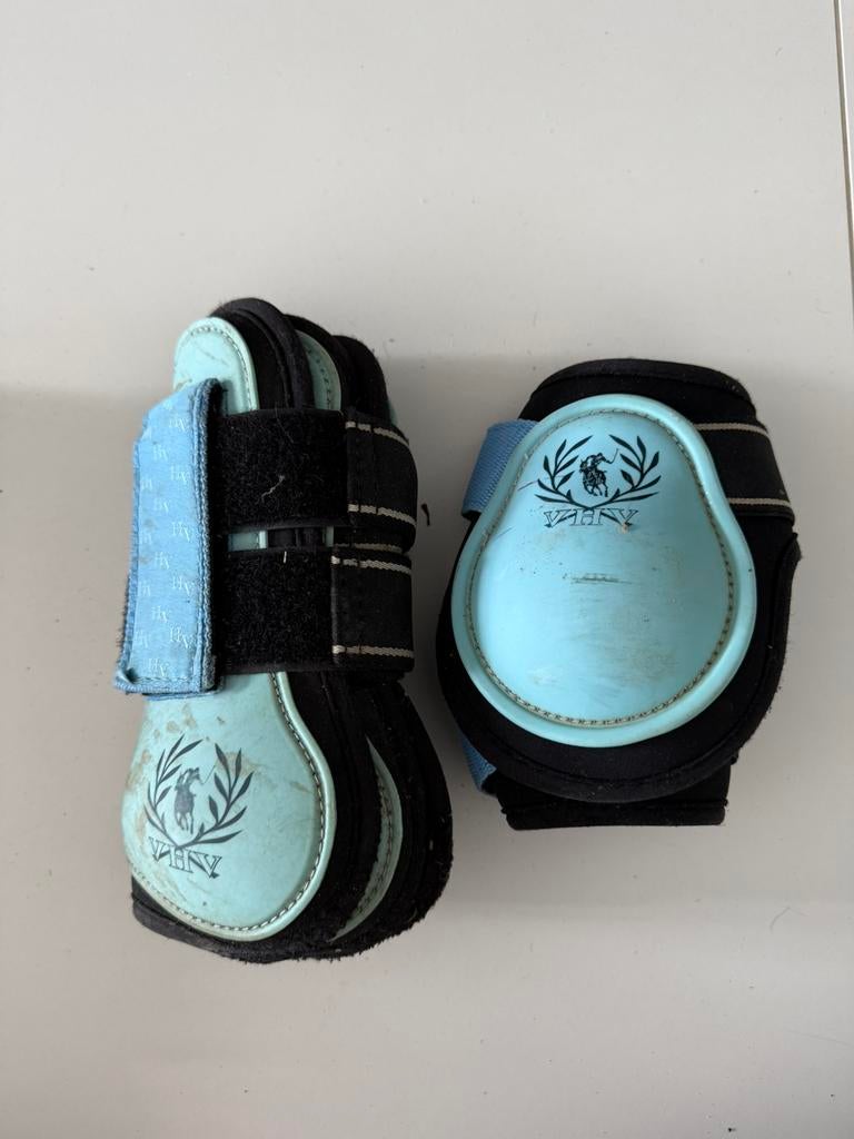 Peesbeschermers blauw HV Polo, Dieren en Toebehoren, Ophalen of Verzenden, Gebruikt, Springen