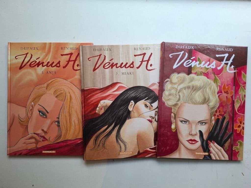 VENUS H. TOMES 1 à 3 SERIE COMPLETE DUFAUX TBE TOUS EO!, Série complète ou Série, Enlèvement ou Envoi, Comme neuf