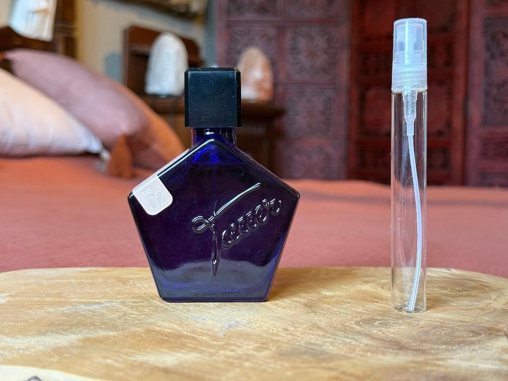 Parfums Tauer - Échantillon/carafe L'Air du désert Marocain, Enlèvement ou Envoi, Comme neuf