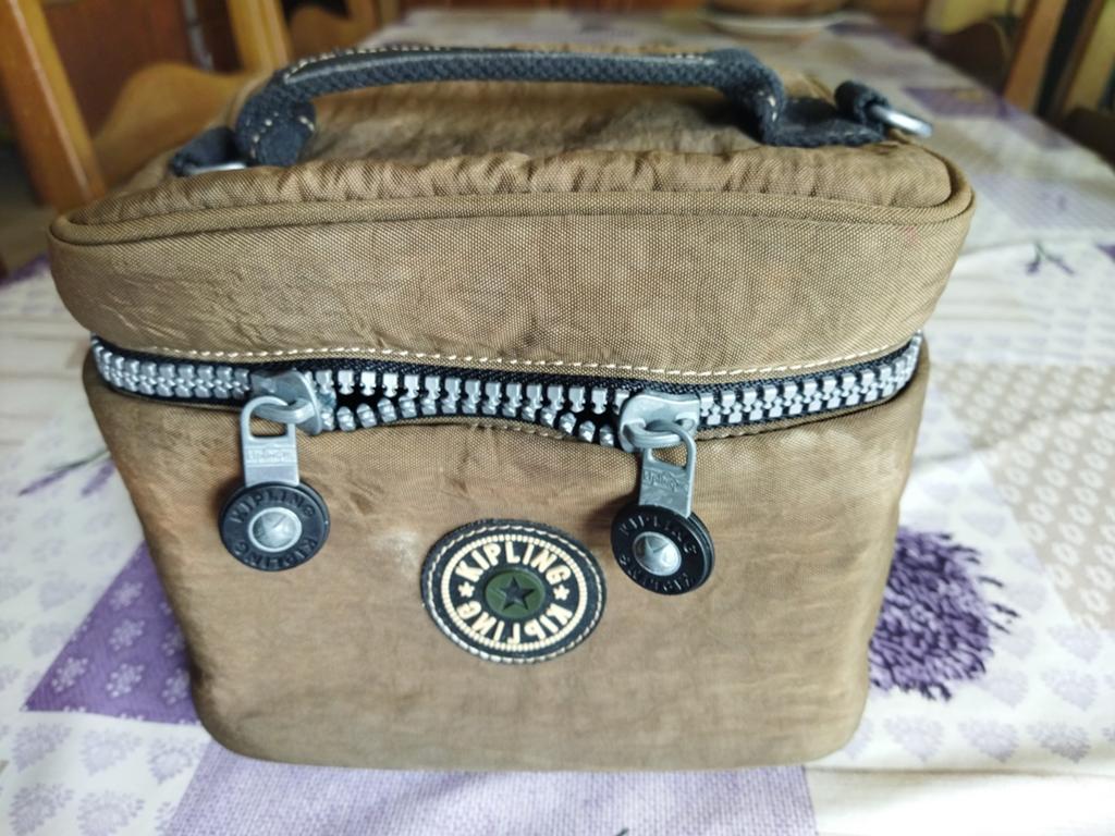 Trousse de maquillage Kipling, Enlèvement ou Envoi, Brun, Rigide, Comme neuf
