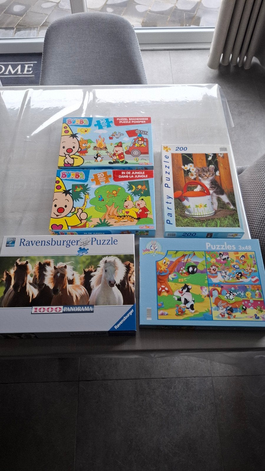 diverse complete puzzels, Ophalen