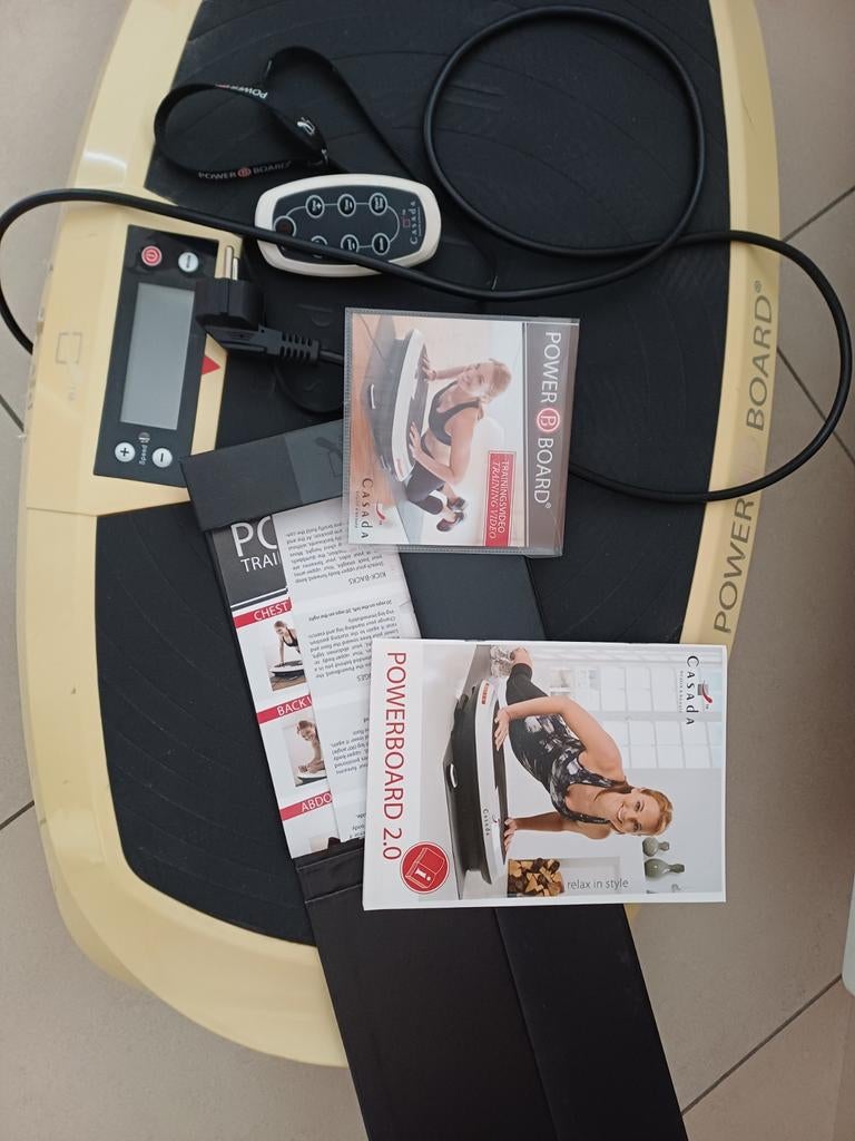 Power board 2.0 Casada, très peu servi, Sports & Fitness, Produits de massage, Enlèvement, Appareil