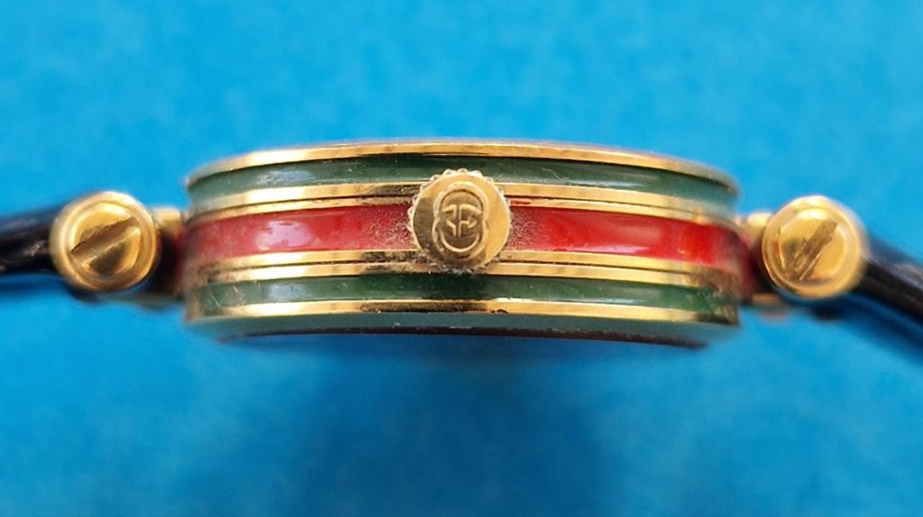 Gucci horloge voor dames. Vintage sherry, Ophalen of Verzenden
