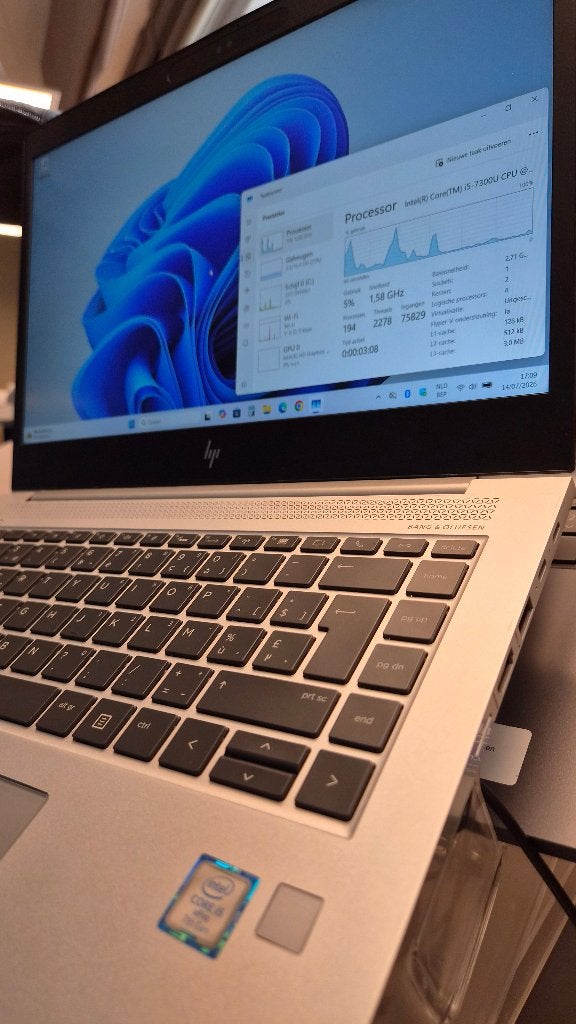 HP EliteBook Folio 1040 G4 - Intel i5 7300U 16GB – 256GB ssd, 256 GB, Nieuw, 14 inch, Ophalen of Verzenden
