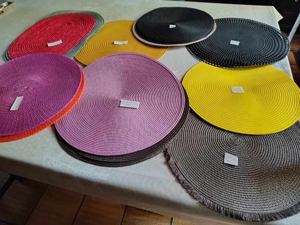 Placemats, Ophalen