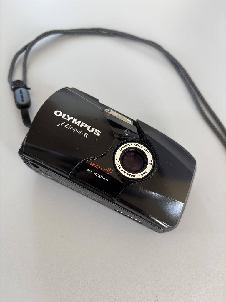 Olympus Mju II 35mm 1:2.8 lens, Enlèvement, Comme neuf, Compact, Olympus