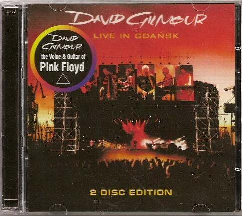 DAVID GILMOUR - LIVE IN GDANSK - 2 DISC EDITION, Verzenden, Zo goed als nieuw, Progressive