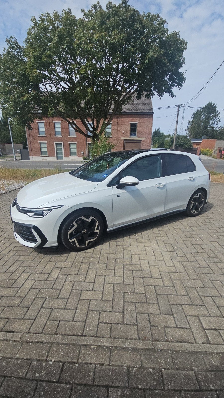 Volkswagen golf8 r-line, Autos, Achat, Euro 6, Entretenue par le concessionnaire, Noir