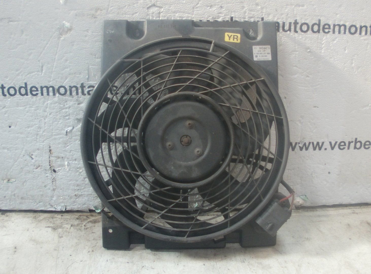 airco ventilator opel astra g x16xel bosch  9 133061, Autos : Pièces & Accessoires, -, Opel, Utilisé, -
