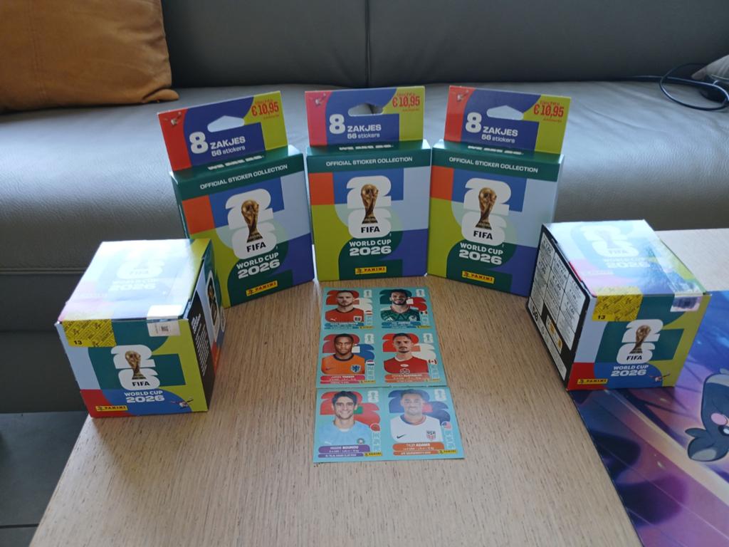Panini wk 2026 boxen, Enlèvement ou Envoi, Neuf, Autres types