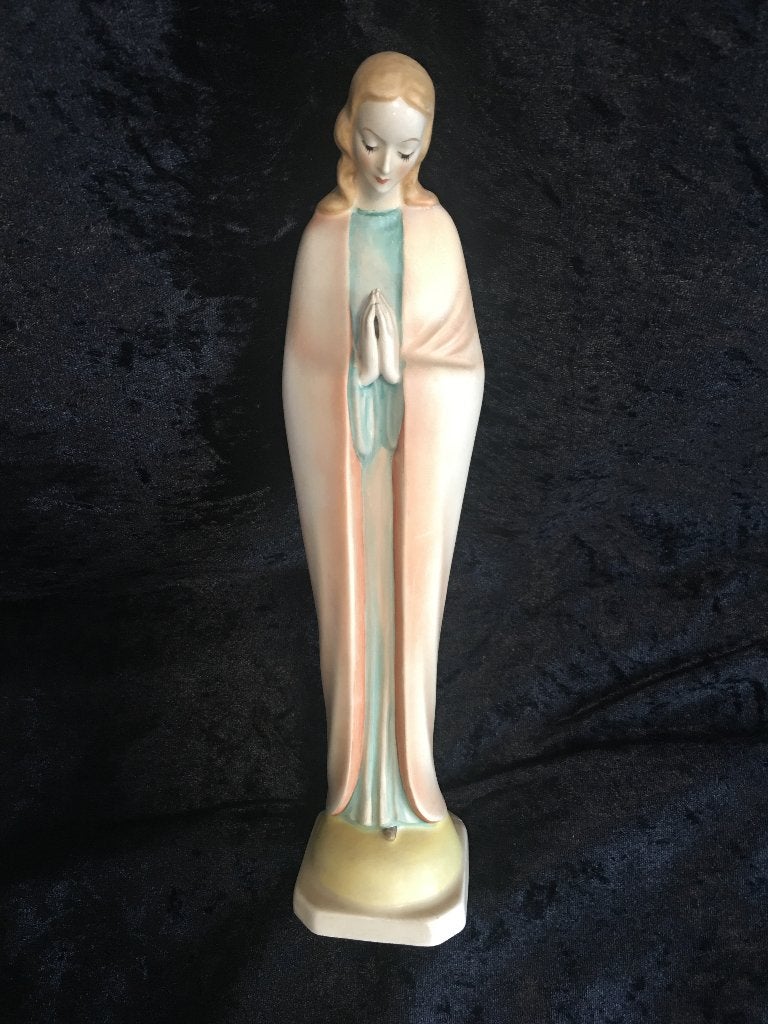 Prachtig vintage OLV-Beeldje van Hümmel (Goebel), Antiquités & Art, Antiquités | Objets religieux, Enlèvement ou Envoi