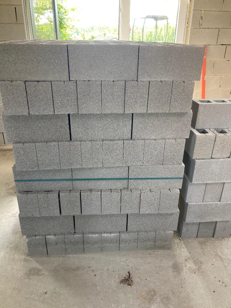 CLA Argexblok 39x14x19 Hol 220 stuks, Doe-het-zelf en Bouw, Metselstenen, Ophalen, Nieuw, Overige typen