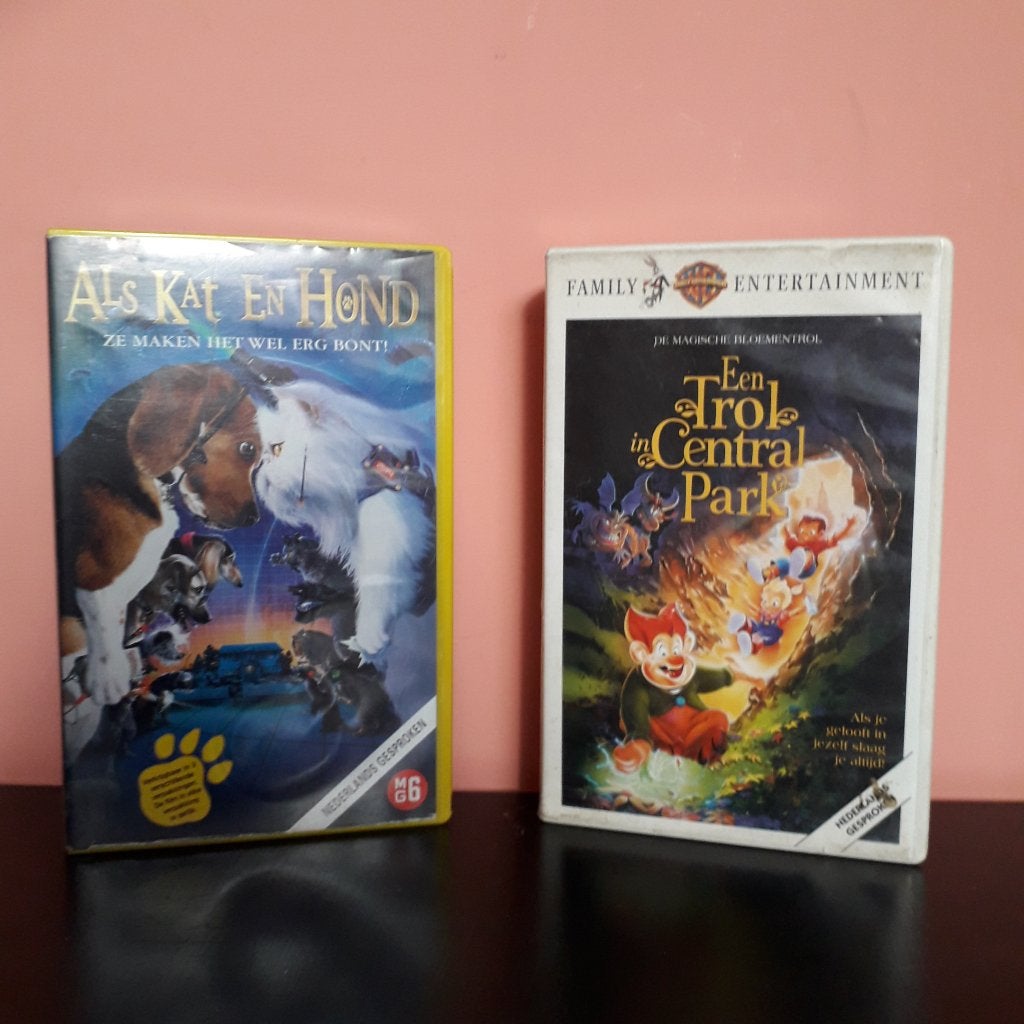 vhs film kinderen, Cd's en Dvd's, VHS | Kinderen en Jeugd, Alle leeftijden, Verzenden, Tekenfilm, VHS