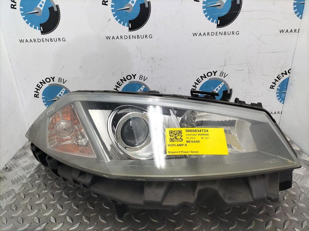 RENAULT MEGANE KOPLAMP R 2004, Ophalen of Verzenden, Gebruikt, ARN erkend