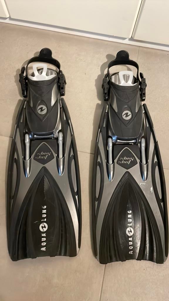 Vinnen open hiel Aqualung-Technisub, maat Regular, Ophalen of Verzenden, Gebruikt, Zwem- of Duikvliezen