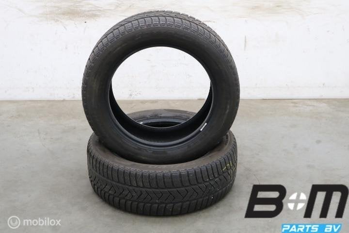 2 x 2155517 94H Pirelli Sottozero 2 Winter 5mm 215 55 17, Auto-onderdelen, Banden en Velgen, 17 inch, Winterbanden, Band(en), Personenwagen