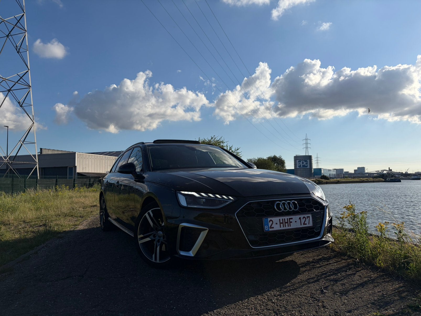 Audi A4 avant S-line, Automaat, Zwart, Particulier, Te koop