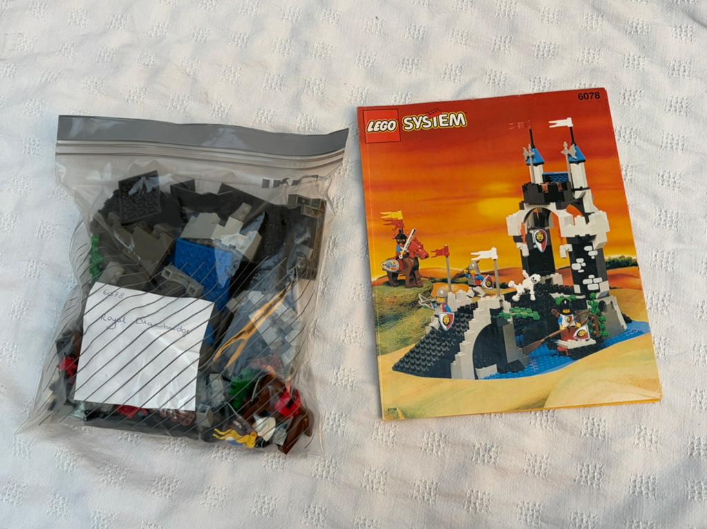 Lego 6078 royal drawbridge, Ophalen of Verzenden, Zo goed als nieuw, Compleet, Lego