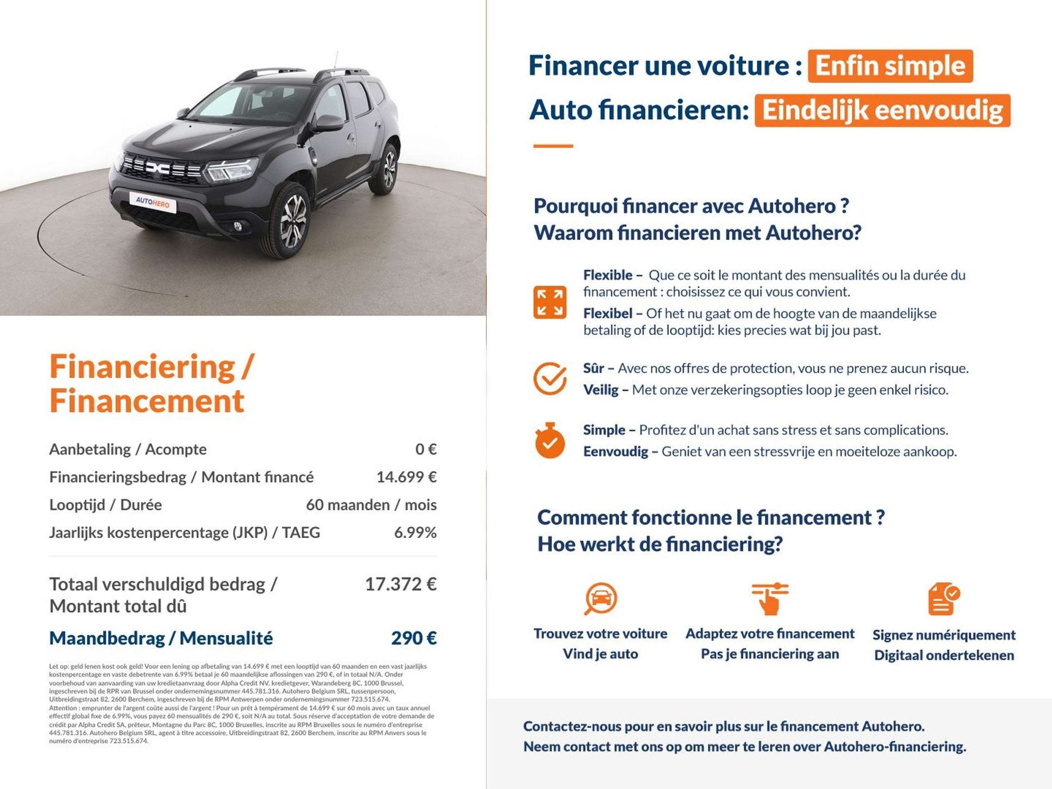 Dacia Duster 1.3 TCe Journey (année de construction 2023), https://public.car-pass.be/vhr/44f31c87-37b9-44d2-8b31-76f50c7d981a