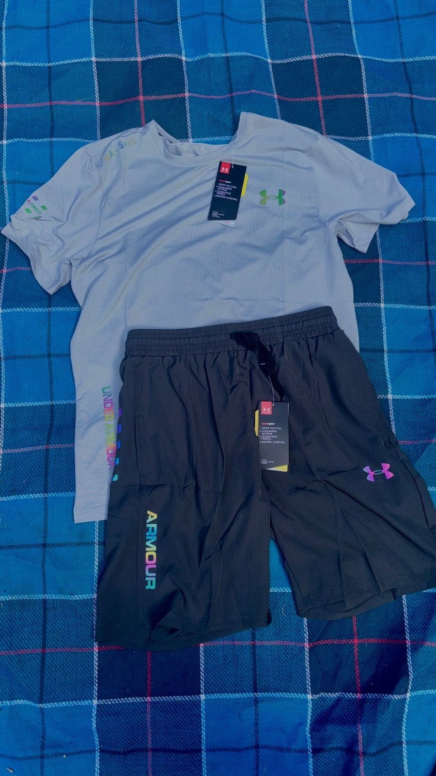 Under Armour Reflectif set grijs maat M, Maat 48/50 (M), Nieuw, Ophalen of Verzenden, Grijs