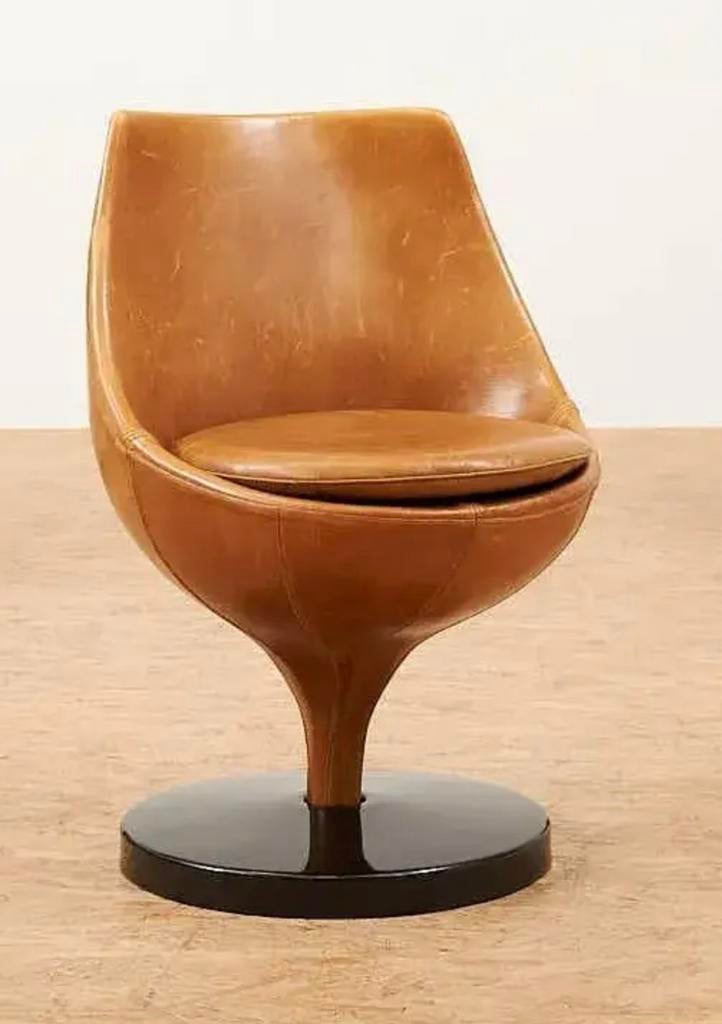 Exclusieve Vintage Designklassieker Draaifauteuil (1963), Antiek en Kunst, Kunst | Designobjecten, Ophalen