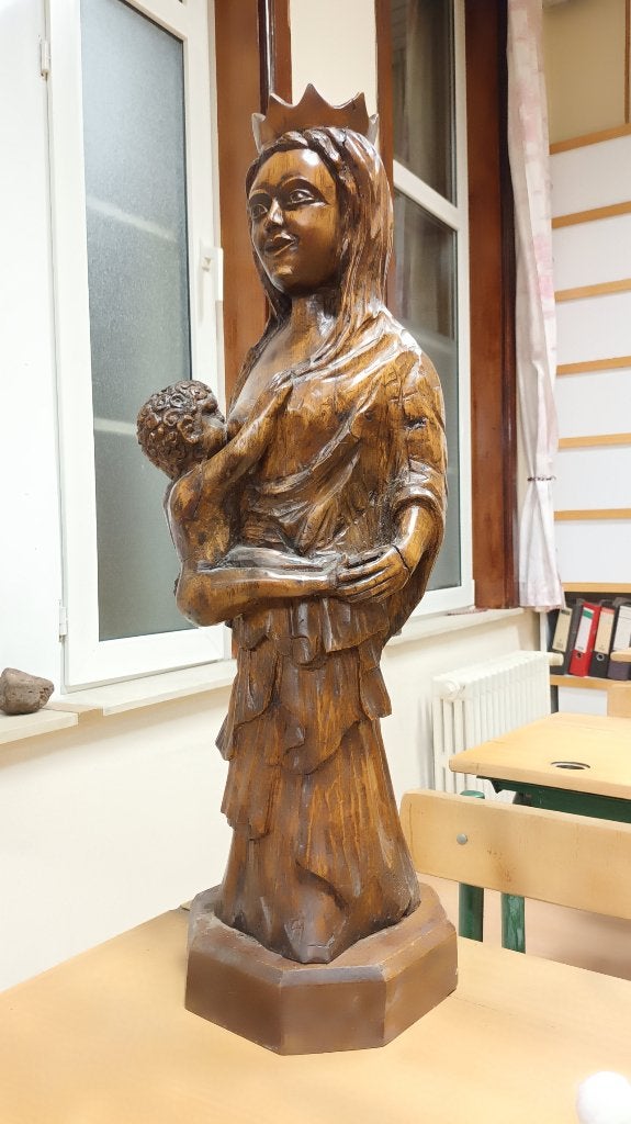 Vierge allaitante, Antiquités & Art, Enlèvement ou Envoi