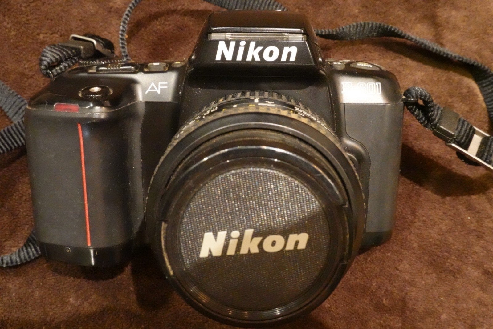 Nikon f 601 + 35 -80 appareil photo argentique, Ophalen of Verzenden, Nikon