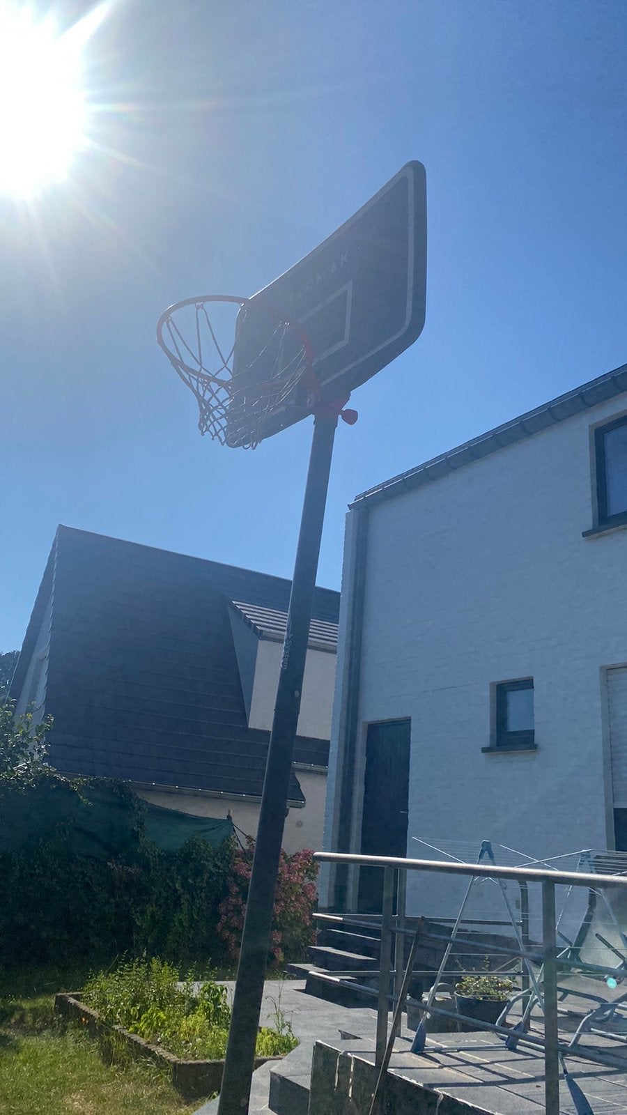 Basketbalring, Ophalen, Nieuw