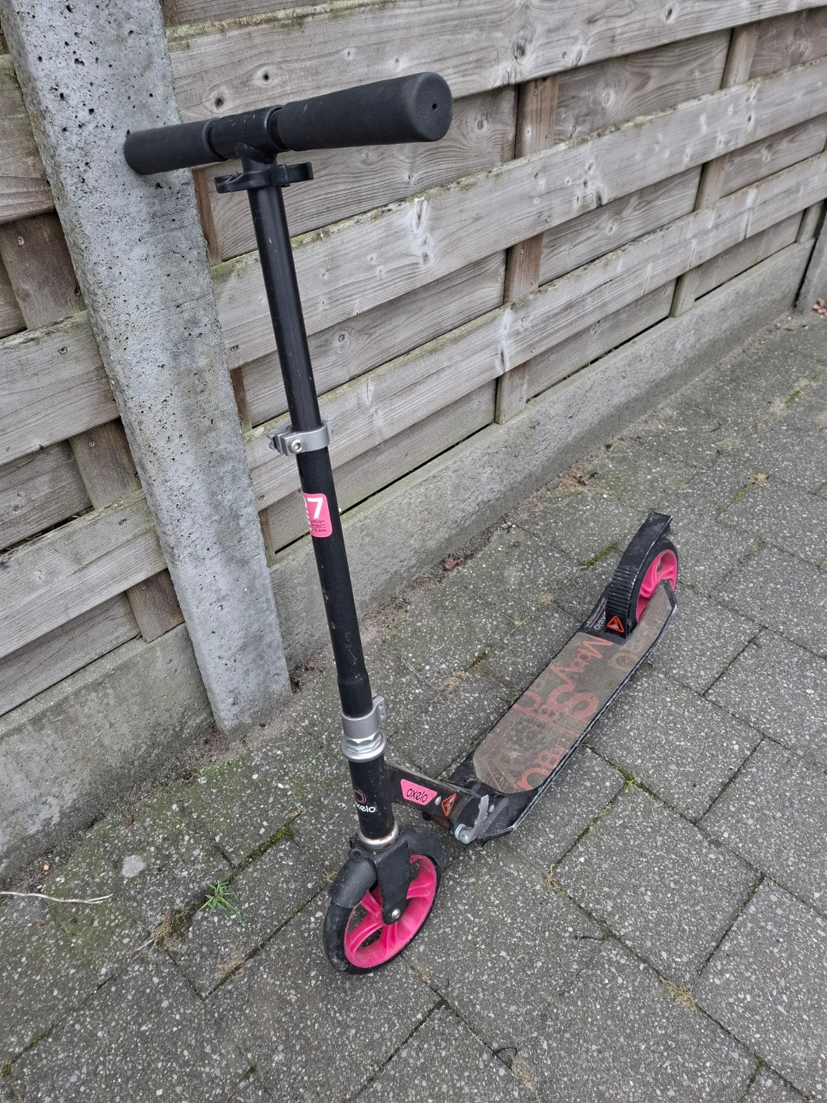 Oxelo step, Ophalen
