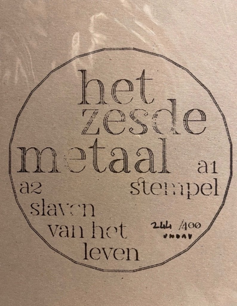 Het zesde metaal / stempel - slaven van het leven, 2020 tot heden, Ophalen of Verzenden, Nieuw in verpakking, Streekmuziek