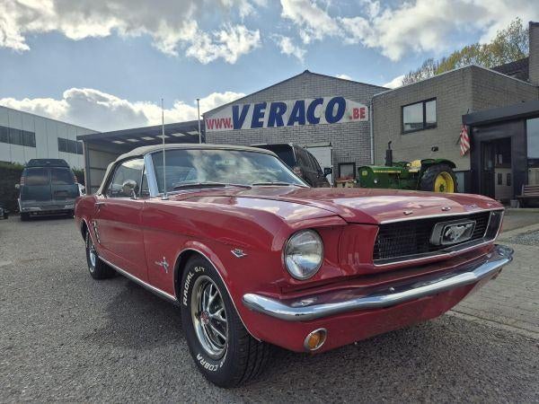 FORD MUSTANG - BJ 1966-V8- Cabrio-BEAUTY !!!!, Auto's, Ford, Automaat, Achterwielaandrijving, 8 cilinders, Cabriolet